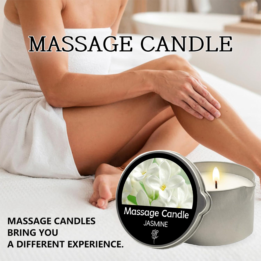 Massage Candle Melting - Lilin Pijat -Minyak Esensial- Enam aroma