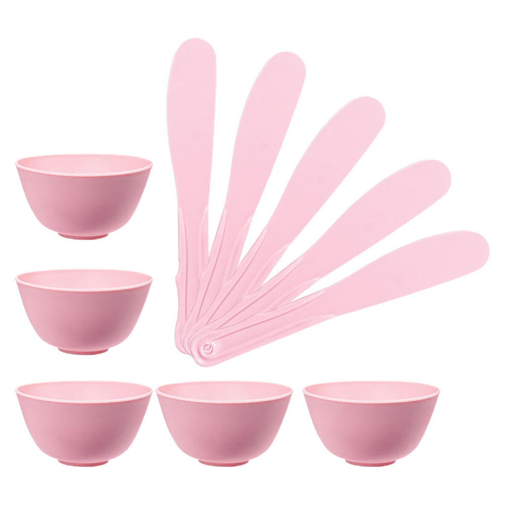 Face Mask Silicone - 5 Set Mangkuk Pencampur Masker Silikon,