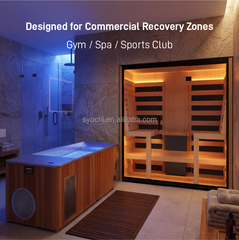 Spa Wellness Gym - Sistem Terapi Kontras Mandi Es Sauna