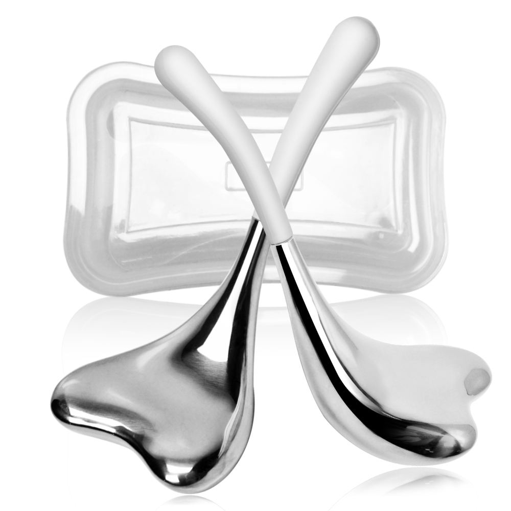 Spa Y Wellness - Alat Pijat Wajah Es Globes Spoon,