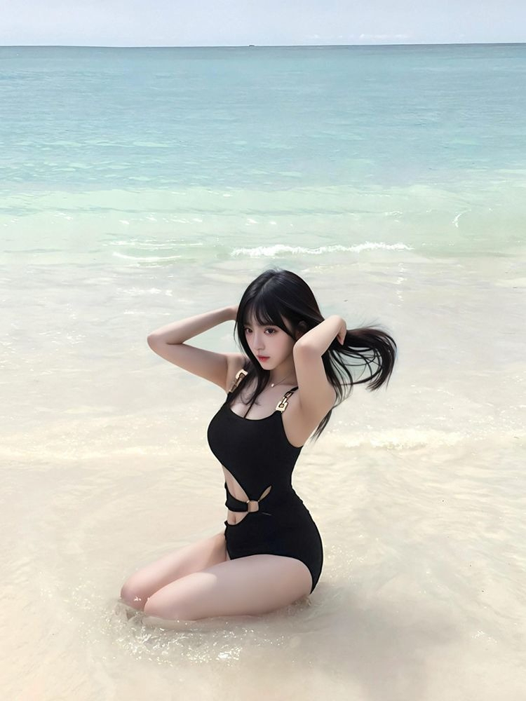 Spa & Wellness Retreat - Monokini Seksi Wanita 2026 Desain Berlubang