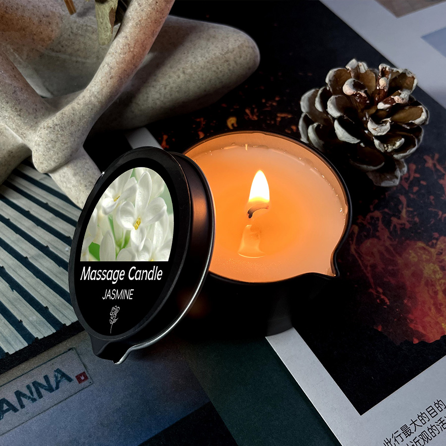 Lilin Pijat-minyak esensial-en - Massage Candle Melting ulasan dan harga