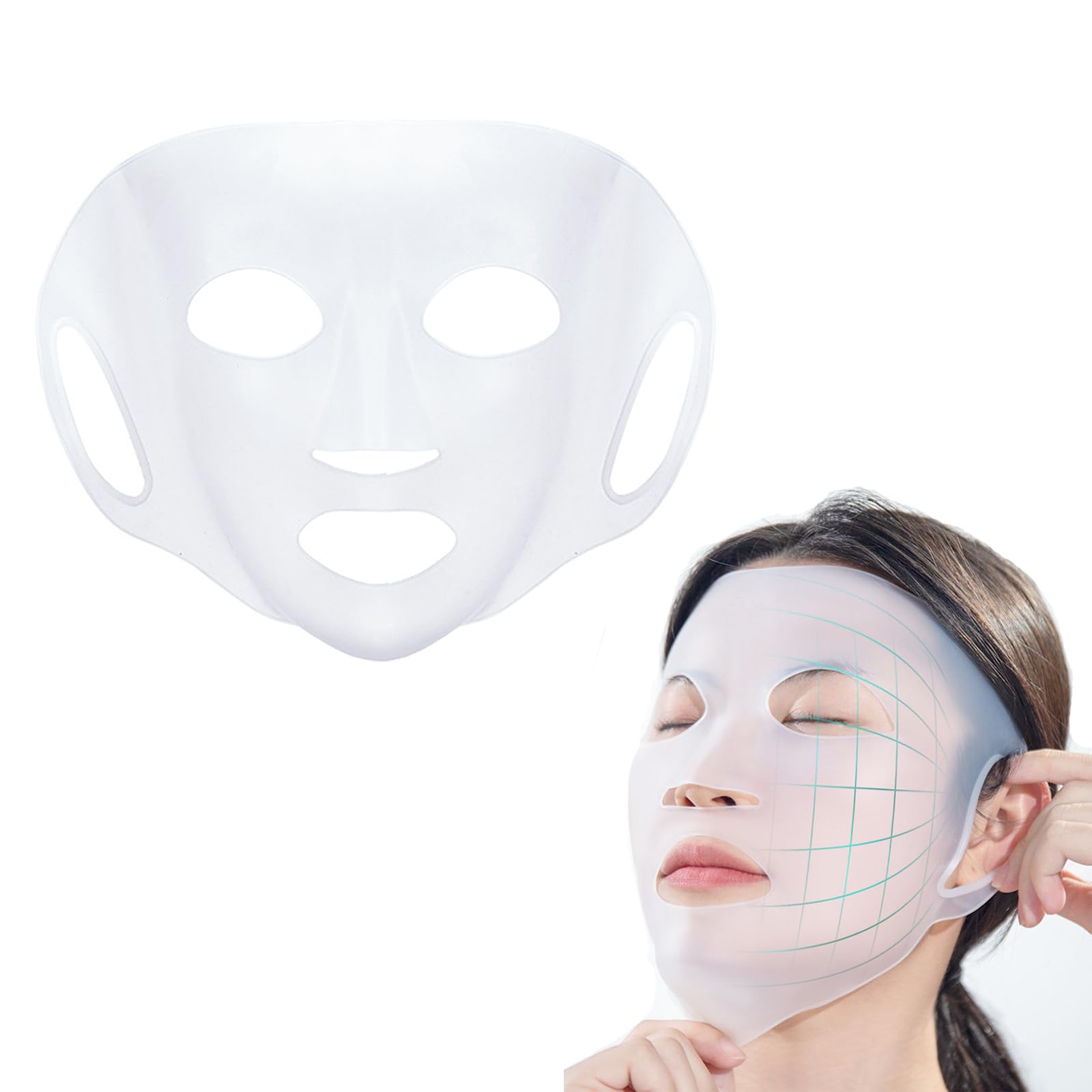 1 Buah Masker Silikon Yang Dap - Face Mask Silicone ulasan dan harga