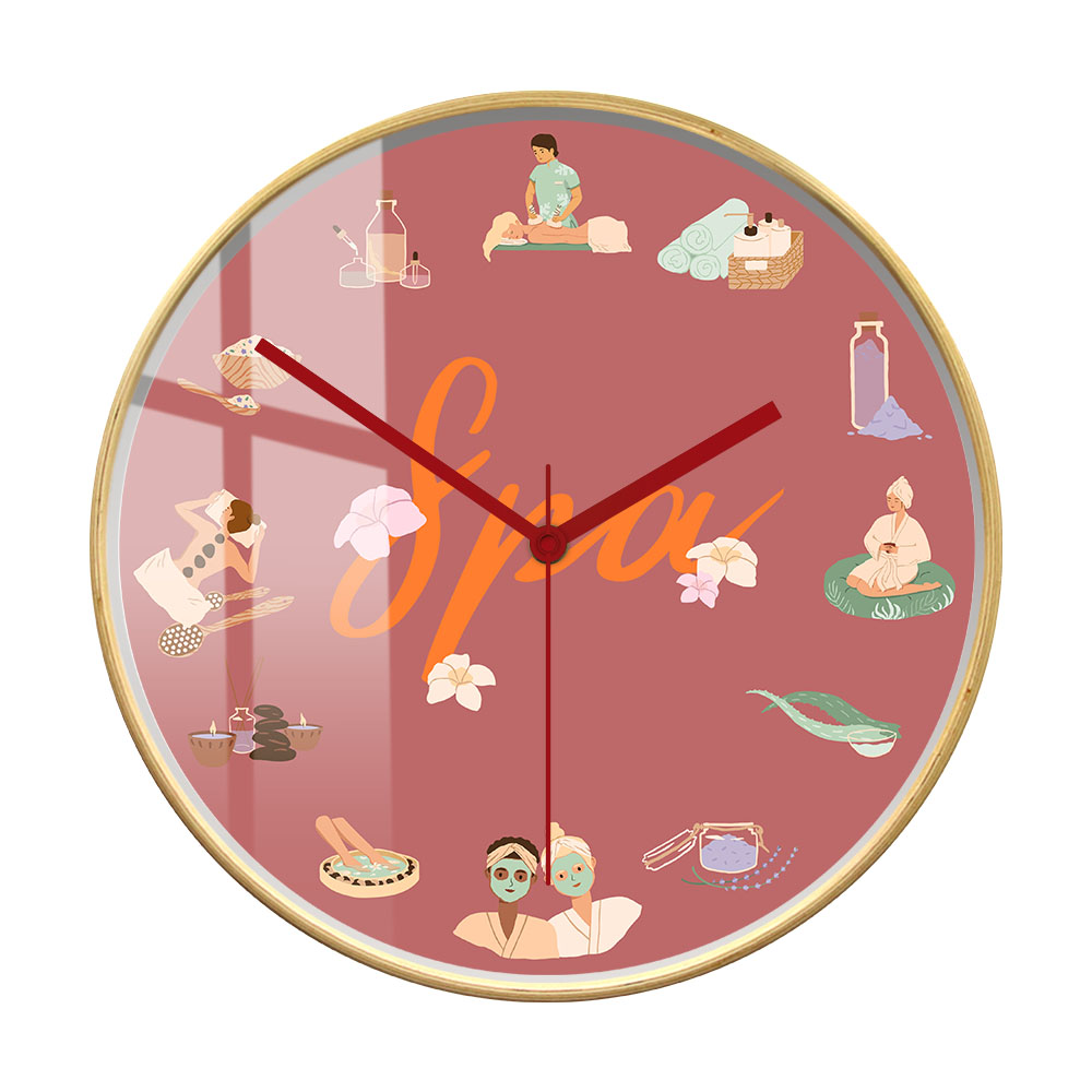 Jam Dinding Kuarsa Senyap untu - Spa And Wellness Center ulasan dan harga