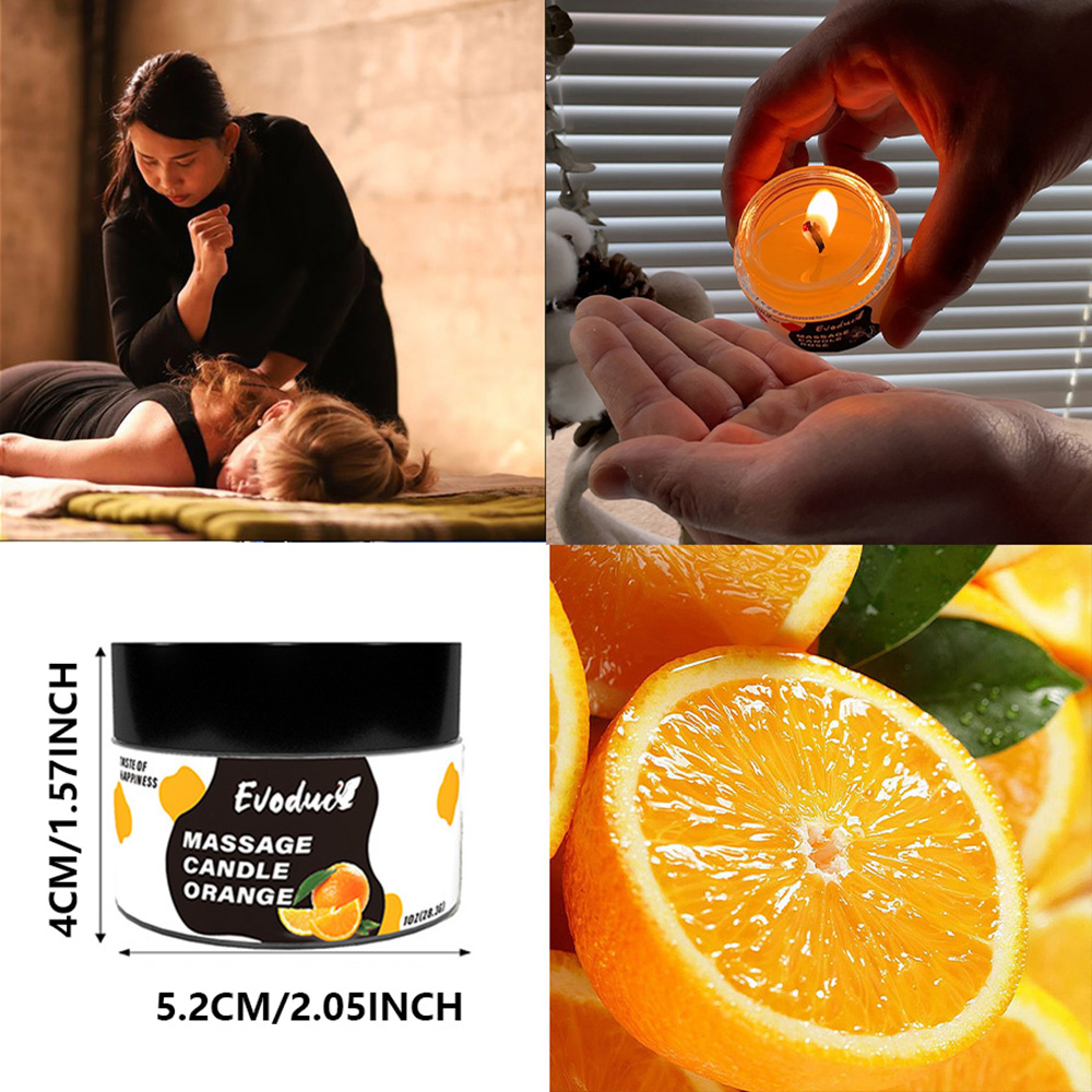 Lilin Pijat Minyak Jeruk Manis - Massage Candle Melting ulasan dan harga
