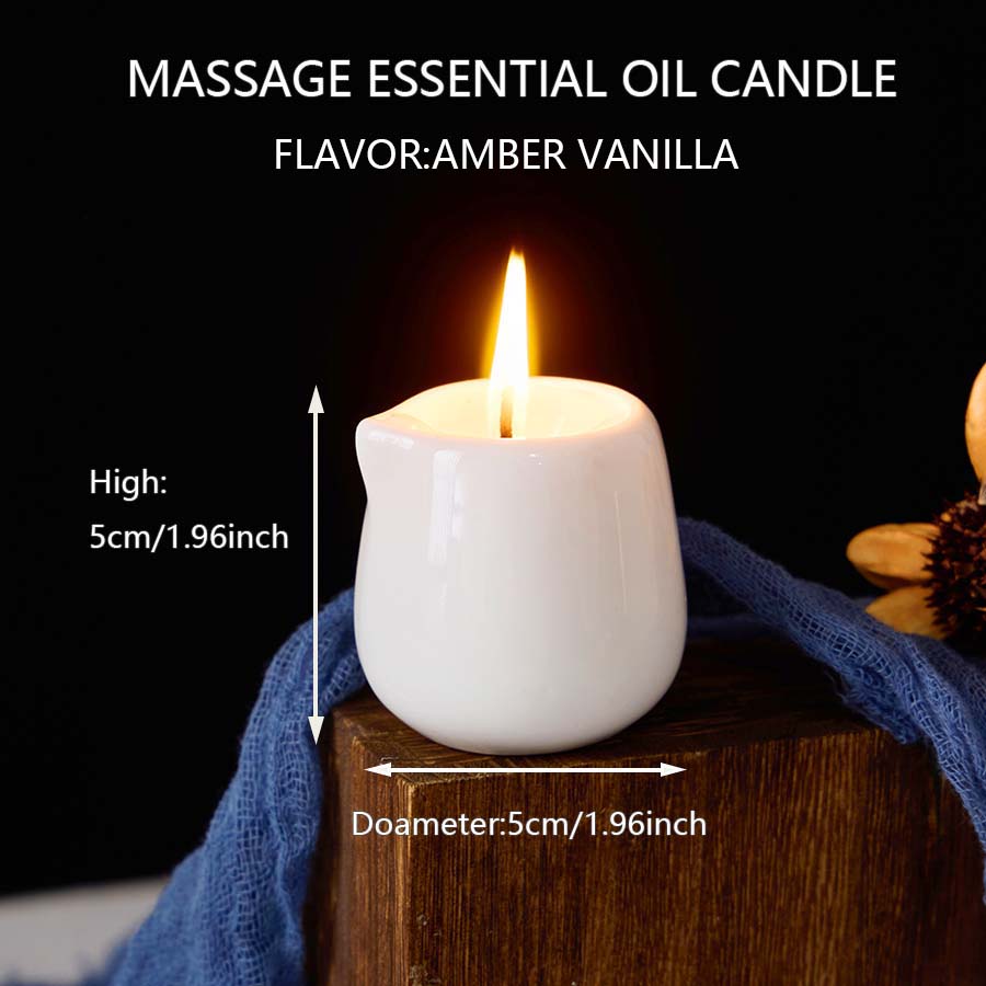 Lilin Pijat Keramik Amber Vani - Massage Candle Melting ulasan dan harga