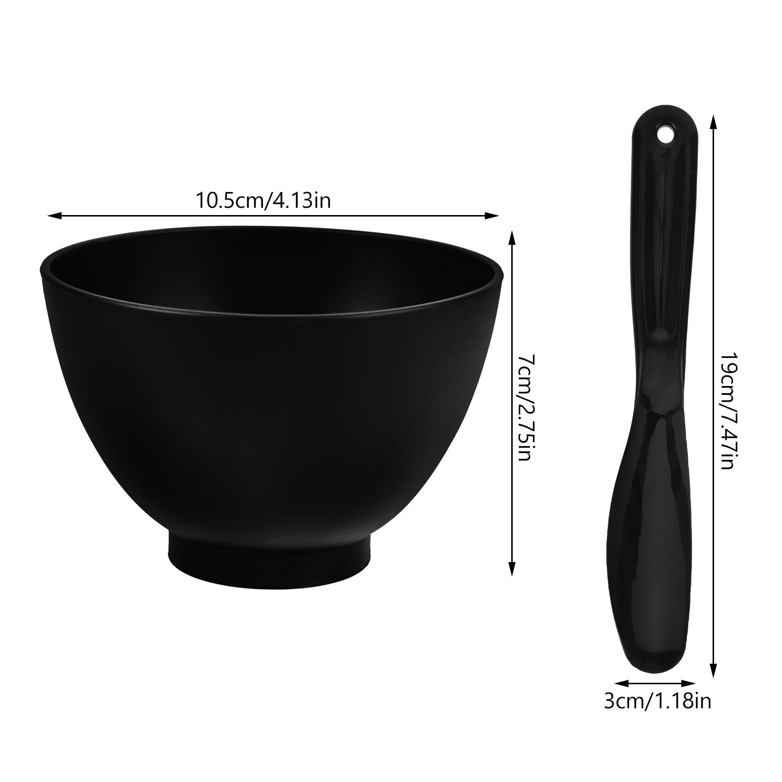 1Set Kit Mangkuk Pencampur Mas - Face Mask Silicone ulasan dan harga