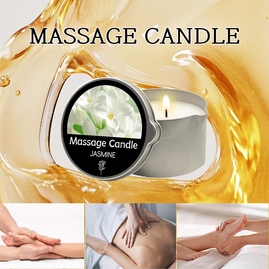 Lilin Pijat-minyak esensial-en - Massage Candle Melting ulasan dan harga