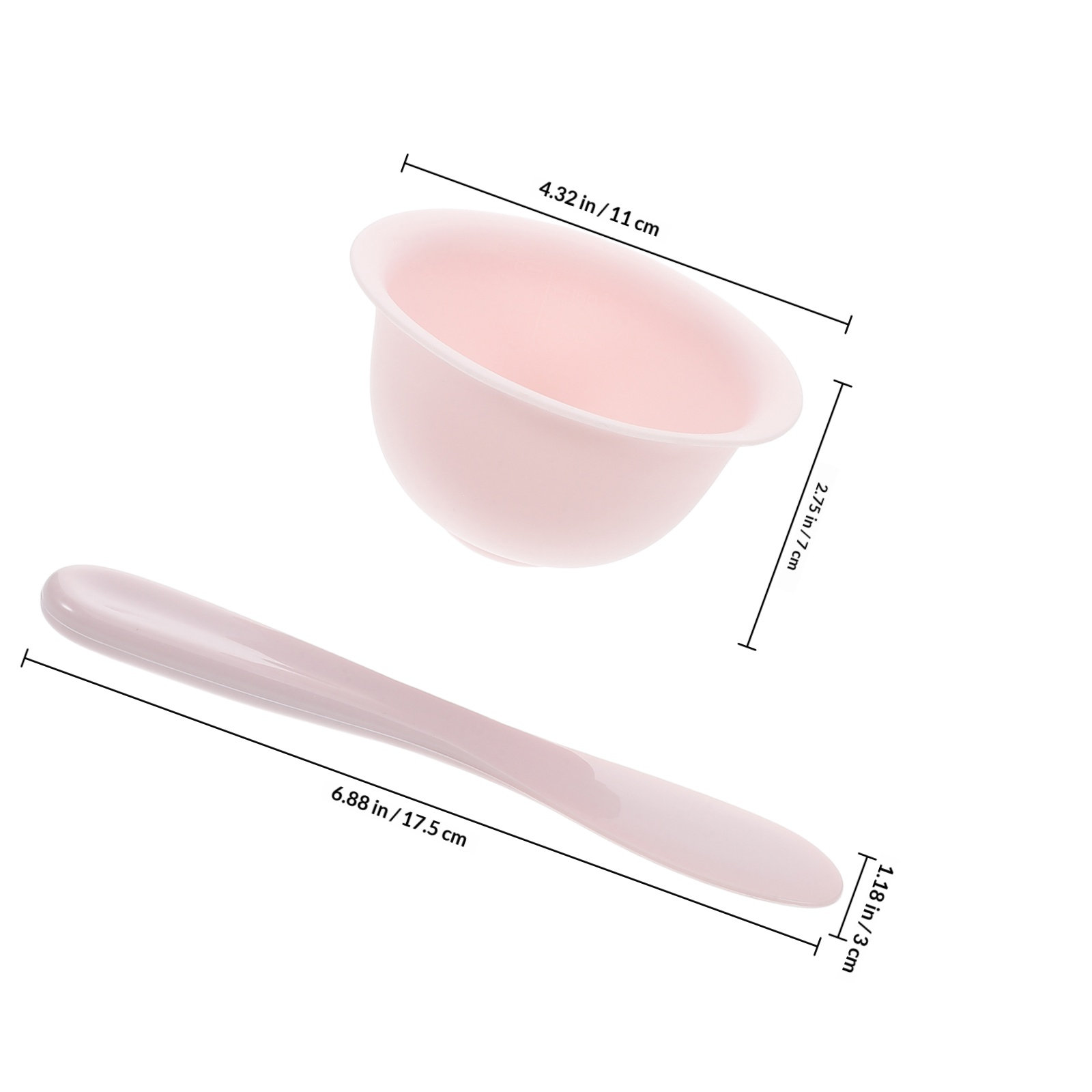 1Set Mangkuk dan Spatula Maske - Face Mask Silicone ulasan dan harga