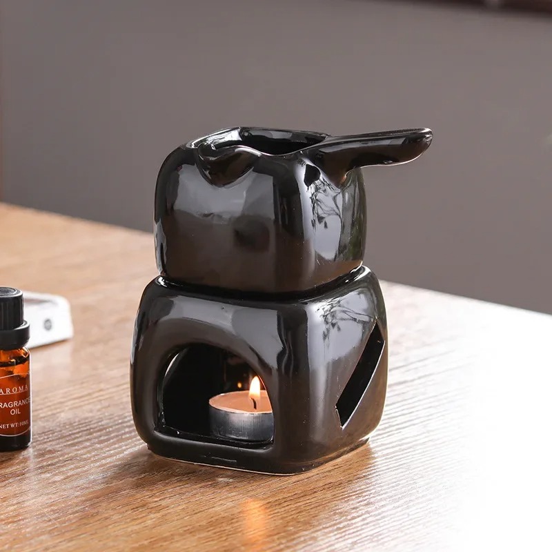 Pembakar Minyak Esensial Keram - Massage Candle Melting ulasan dan harga