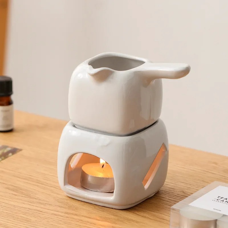 Pembakar Minyak Esensial Keram - Massage Candle Melting ulasan dan harga
