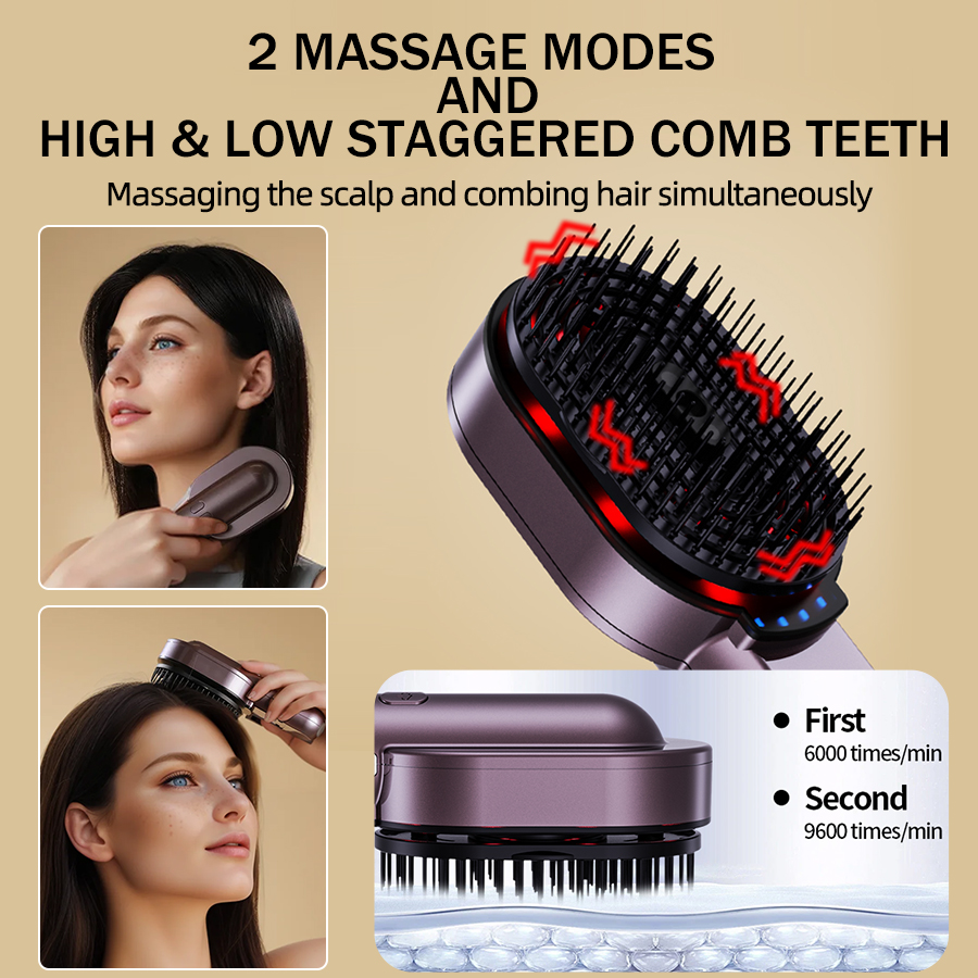 Sisir pijat 4-in-1 sisir rambu - Spa Y Wellness ulasan dan harga