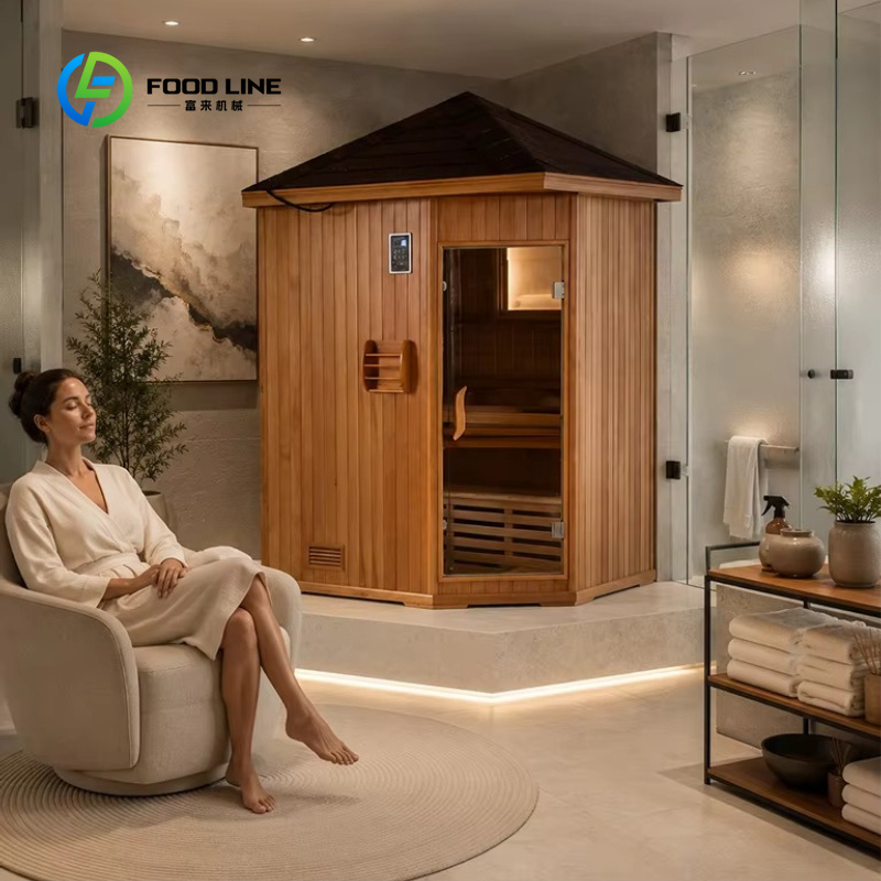 Ruang Sauna Gazebo Sudut Hemlo - Home Spa Wellness ulasan dan harga