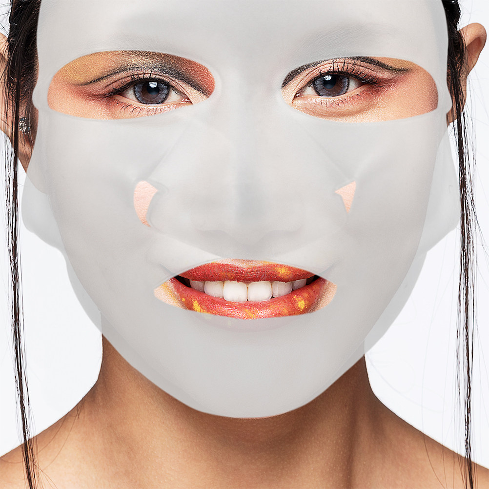 2 Buah Penutup Masker Wajah Si - Face Mask Silicone ulasan dan harga