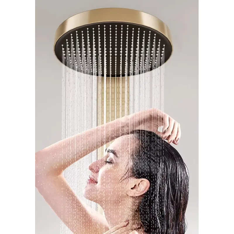 Set Panel Shower Brass Rainfal - Spa & Wellness Retreat ulasan dan harga